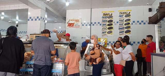 Peixaria do Mercad&atilde;o estima receber 1,5 mil pessoas hoje 