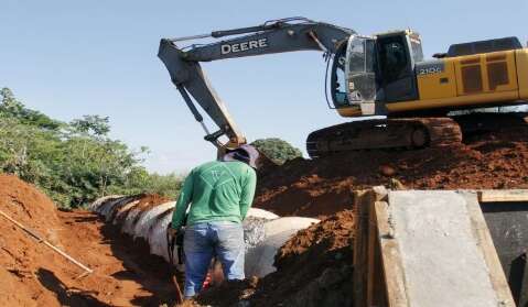 Obra de pavimentação na MS-379 leva desenvolvimento ao distrito de Bocajá