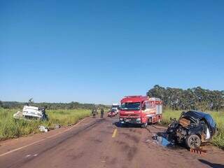 Acidente mais grave foi na sexta-feira na MS-040, em Campo Grande. (Foto: Marcos Maluf)