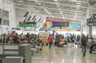 Aeroporto Internacional de Campo Grande. (Foto: Marcos Maluf/Arquivo)