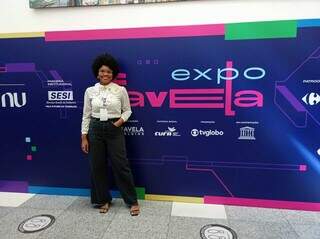 A empreendedora representou o Estado na Expo Favela. (Foto: Arquivo Pessoal)