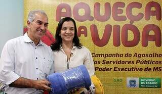 Governador e primeira-dama esperam que adesão à campanha seja recorde. (Foto: Chico Ribeiro / Divulgação)