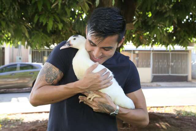 Pato da “confusão” virou da família para ensinar sobre amor à natureza