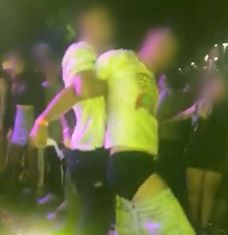 Show em Campo Grande termina em pancadaria e jovem sem as cal&ccedil;as