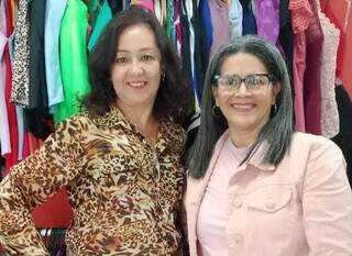 Sandra Mara Gomes de Arruda e Aparecida Cunha foram as fundadoras do grupo. (Foto: Arquivo pessoal)