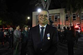 Secretário-adjunto de Governo e Gestão Estratégica, Flávio César, um dos homenageados. (Foto: Paulo Francis) 