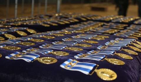 Governador entrega hoje Medalha Tiradentes a 135 homenageados civis e militares