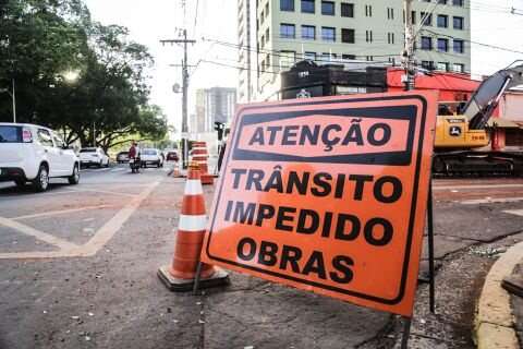 Rua Bar&atilde;o do Rio Branco fica interditada para obras na quarta-feira