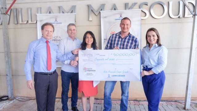 Pelo Nota Premiada, pai ganha R$ 50 mil com mensalidade da escola do filho