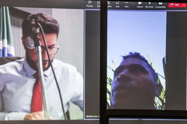 Por videoconfer&ecirc;ncia, acusado de matar por d&iacute;vida de droga se diz arrependido