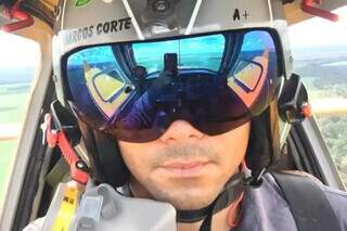 Piloto agrícola desde 2016, Marcos tinha 32 anos e morreu após queda de avião. (Foto: Redes Sociais)