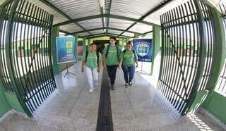 Governo investiu R$ 3,7 milhões na revitalização da Escola Estadual Cívico-Militar Coronel Lima de Figueiredo. (Foto: Chico Ribeiro/Subcom-MS)