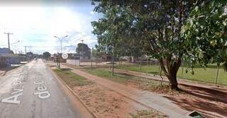 Praça da Cohab, em Campo Grande. (Foto: Google Street View)