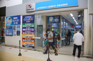 Lotérica Campo Grande, no COMPER da Rua Brilhante, é a líder de bolões da região. (Foto: Kísie Ainoã)