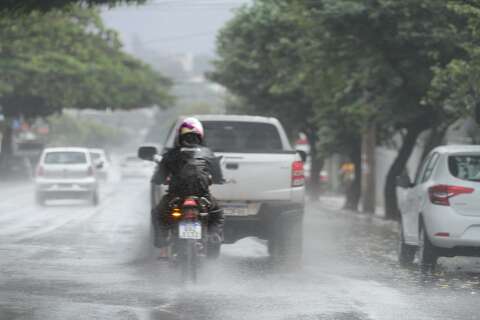 Terça-feira teve 66,8 milímetros de chuva em cidade no interior de MS