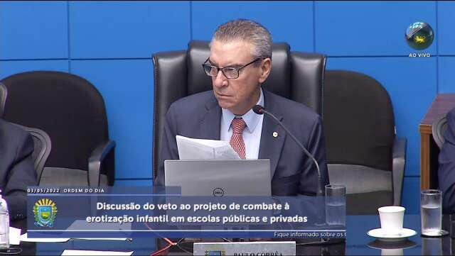 Deputados ganham 24h para discutir veto a PL que pro&iacute;be erotiza&ccedil;&atilde;o nas escolas 