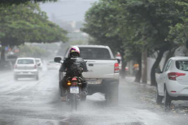 Ter&ccedil;a-feira teve 66,8 mil&iacute;metros de chuva em cidade no interior de MS