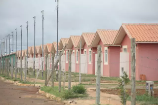 Casas de programa habitacional em Campo Grande. (Foto: Arquivo)