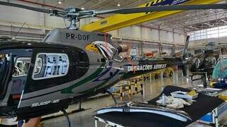 Helicóptero foi adquirido pela Sejusp e será entregue na inauguração do prédio do DOF (Foto: Divulgação)