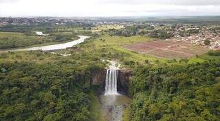 Vista panorâmica da cidade de Costa Rica, que integra a Rota Cerrado do Pantanal. (Foto: Divulgação) 