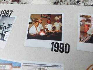 Antônio, terceiro da esquerda para direita, aparece em registro de 1990. (Foto: Aletheya Alves)