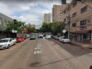 Trecho da Rua Pedro Celestino que ficará totalmente fechado amanhã (Foto: Google Street View)