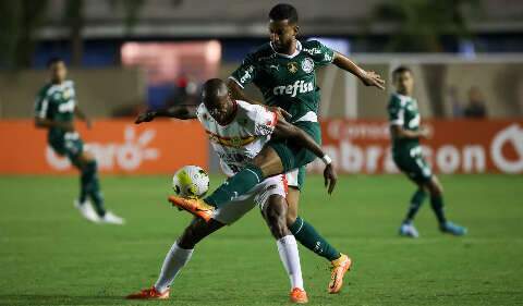 Palmeiras vence a Juazeirense por 2 a 1 e garante vaga nas oitavas de final 