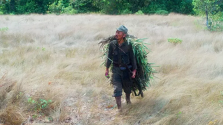 Cena do filme &#34;Onoda: 10 Mil Noites na Selva&#34;. (Foto: Divulgação/BBC)