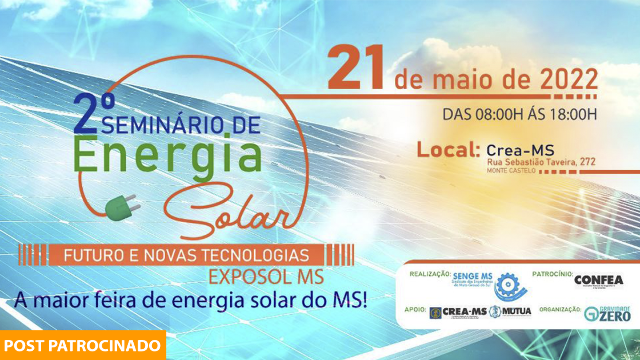 Campo Grande recebe 2ª edição da maior feira de energia solar do Estado