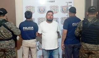 Waldemar Pereira, o “Cachorrão”, está preso pela morte de Léo Veras (Foto: Diário Hoy)