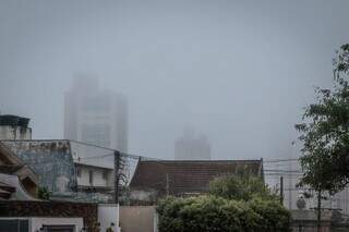 Previsão é que haja nevoeiro em vários locais de Mato Grosso do Sul na próxima semana. (Foto: Henrique Kawaminami)