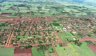 Vista aérea de Angélica. (Foto: Divulgação)