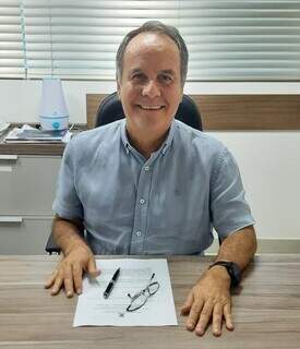 Presidente do Secovi-MS, Geraldo Paiva. (Foto: Divulgação/Secovi)
