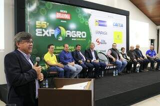 Presidente do Sindicato Rural de Dourados, Angelo Ximenes diz que a Expoagro é para toda a sociedade. (Foto: Divulgação)