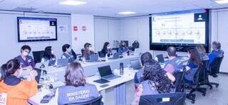 Ministério da Saúde instalou nessa sexta-feira (13) uma Sala de Situação para monitorar e acompanhar os casos de hepatite aguda de causa a esclarecer. (Foto: Ministério da Saúde)