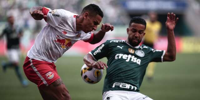 Em casa, Palmeiras vence Red Bull Bragantino por 2 a 0