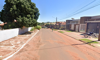 Rua onde moradores estão sem o abastecimento de água a 2 dias. (Google)