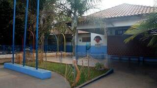 Escola Municipal Prof. Oneida Ramos, no Jardim Campina Verde (Foto: Divulgação/PMCG)