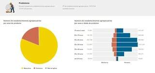 Números do último Censo Agro realizado pelo IBGE no país. (Foto: Reprodução)