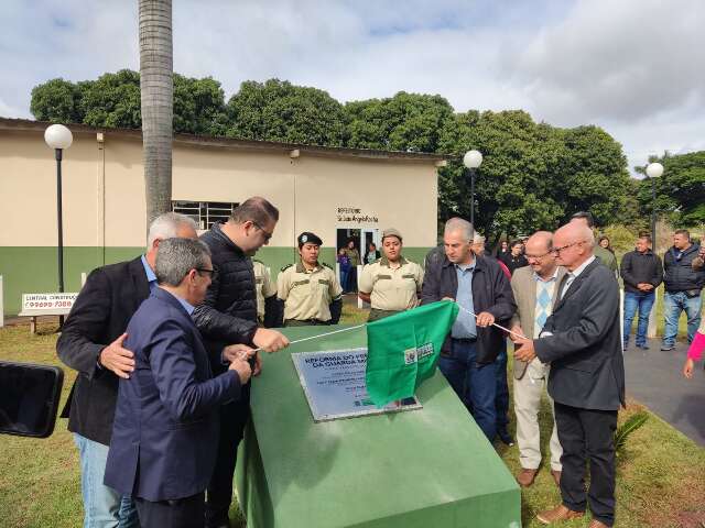 Ap&oacute;s reconstru&ccedil;&atilde;o, Governo entrega pr&eacute;dio da Guarda Mirim em Dourados