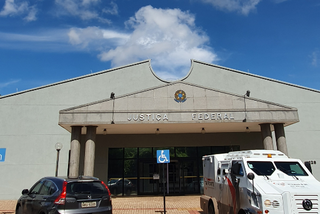 Prédio da Justiça Federal em Campo Grande. (Foto: Divulgação)