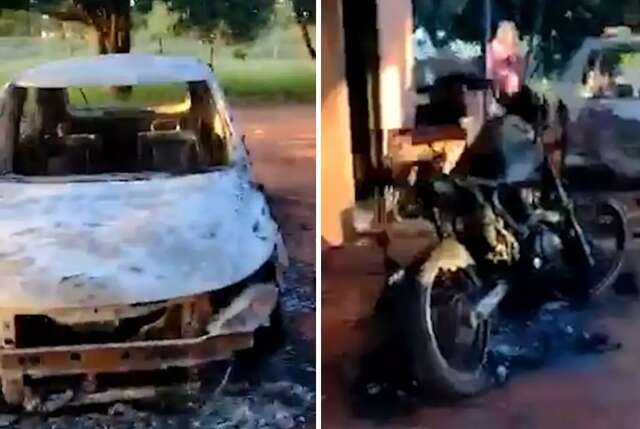 Homem &eacute; morto com 18 facadas e suspeito tem ve&iacute;culos incendiados por vingan&ccedil;a