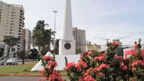Prefeitura adia reinauguração do Obelisco de Campo Grande 