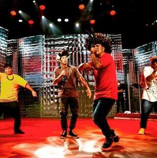 Grupo de rap indígena se apresenta em festival cultural neste sábado (20). (Foto: Divulgação)