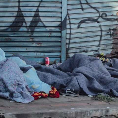 Dos 16 moradores de rua abordados durante a noite, nove foram acolhidos 