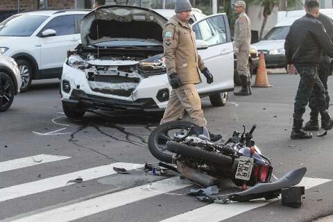 Motociclista que morreu em acidente no Centro de Campo Grande tinha 31 anos
