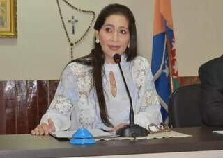 Presidente da Câmara de Vereadores e agora prefeita de Pedro Juan Caballero, Carolina Yunis. (Foto: ABC Color)
