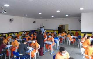 Mutirão foi realizado em três unidades carcerárias no interior do Estado. (Foto: Divulgação/Defensoria Pública)