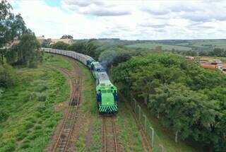Nova Ferroeste vai ligar MS ao Paraná. (Foto: Divulgação)