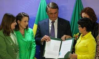 Lei foi sancionada pelo presidente Jair Bolsonaro (PL) (Foto: Fábio Rodrigues-Pozzebom | Agência Brasil)